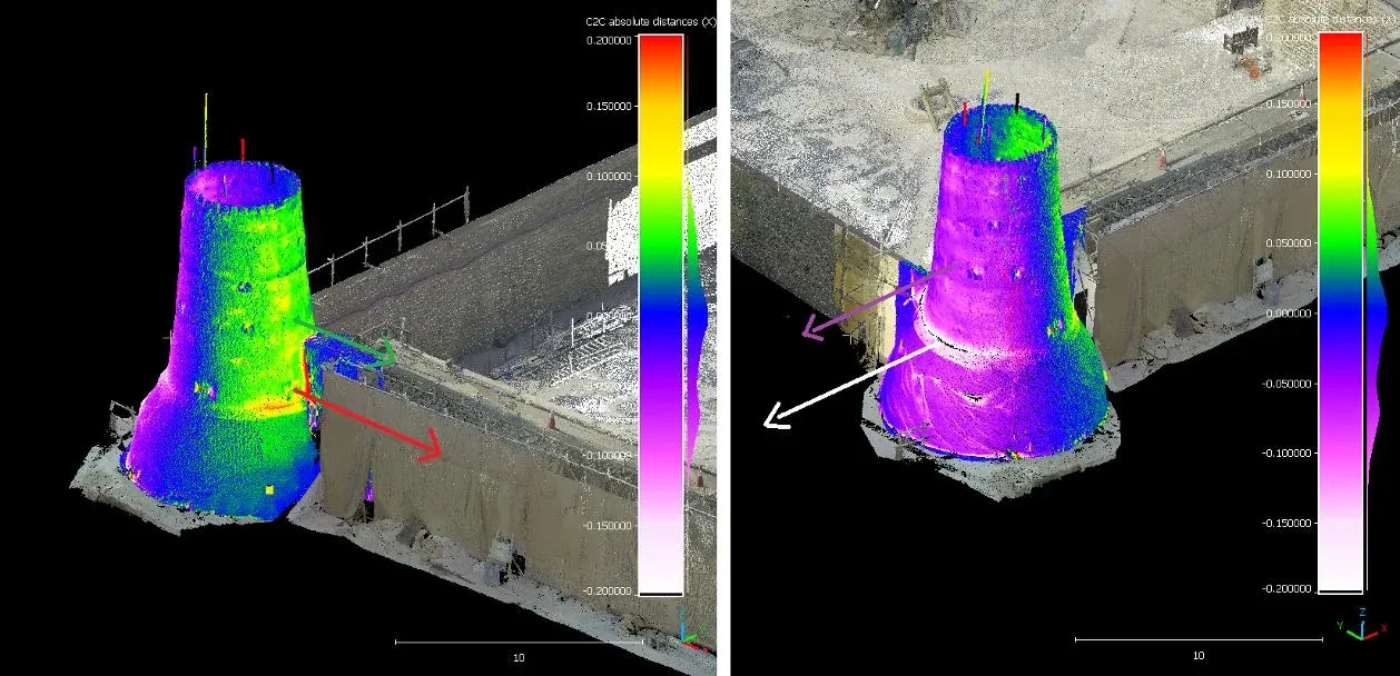 Ines PointCloudEngine: point cloud castle