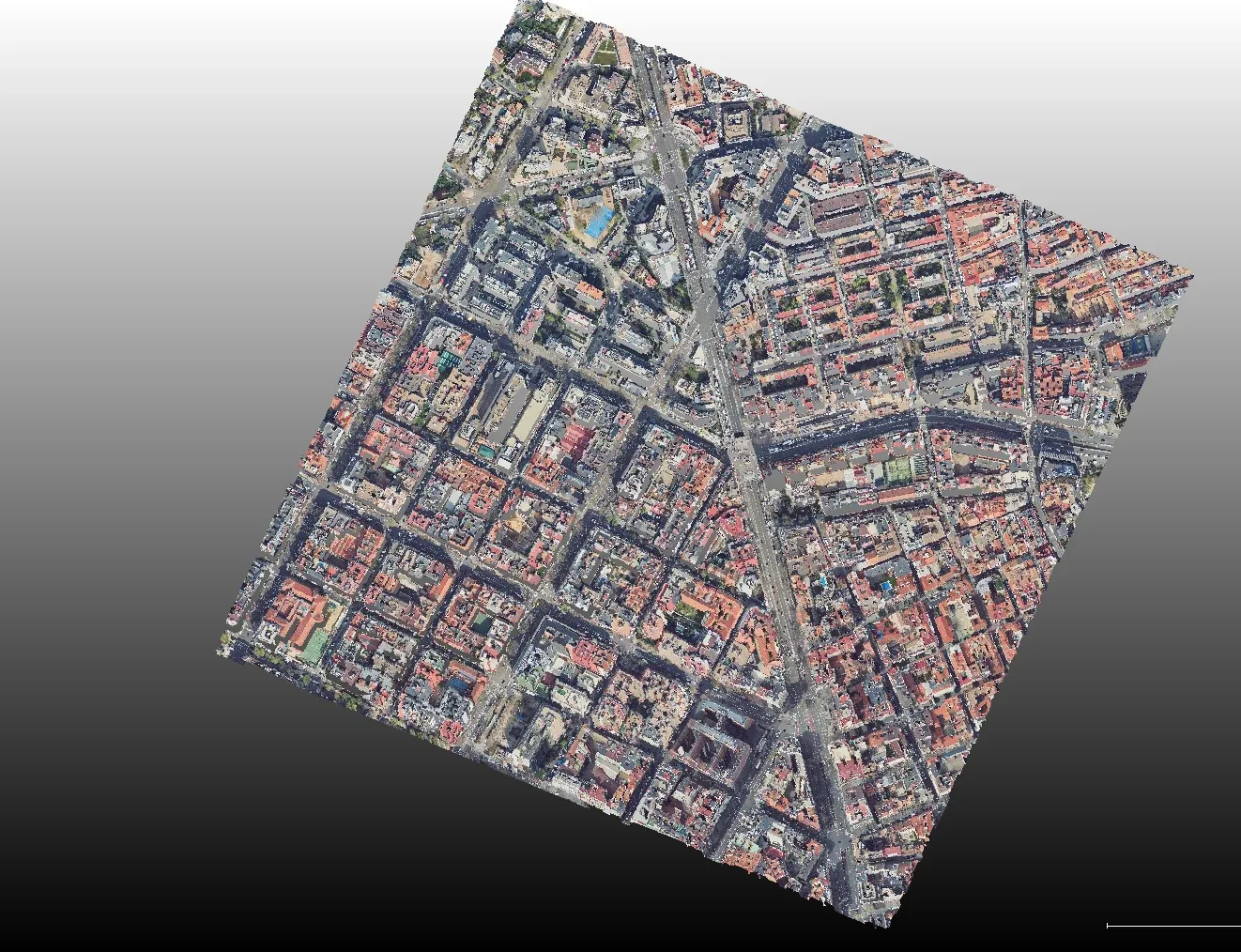 Ines PointCloudEngine: point cloud city